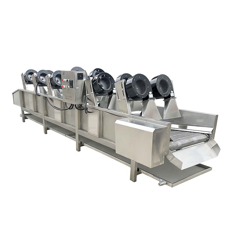 Fully Automatic Fruit And Vegetable Food Processing Drying Line With Tiltable Air Drying Machine