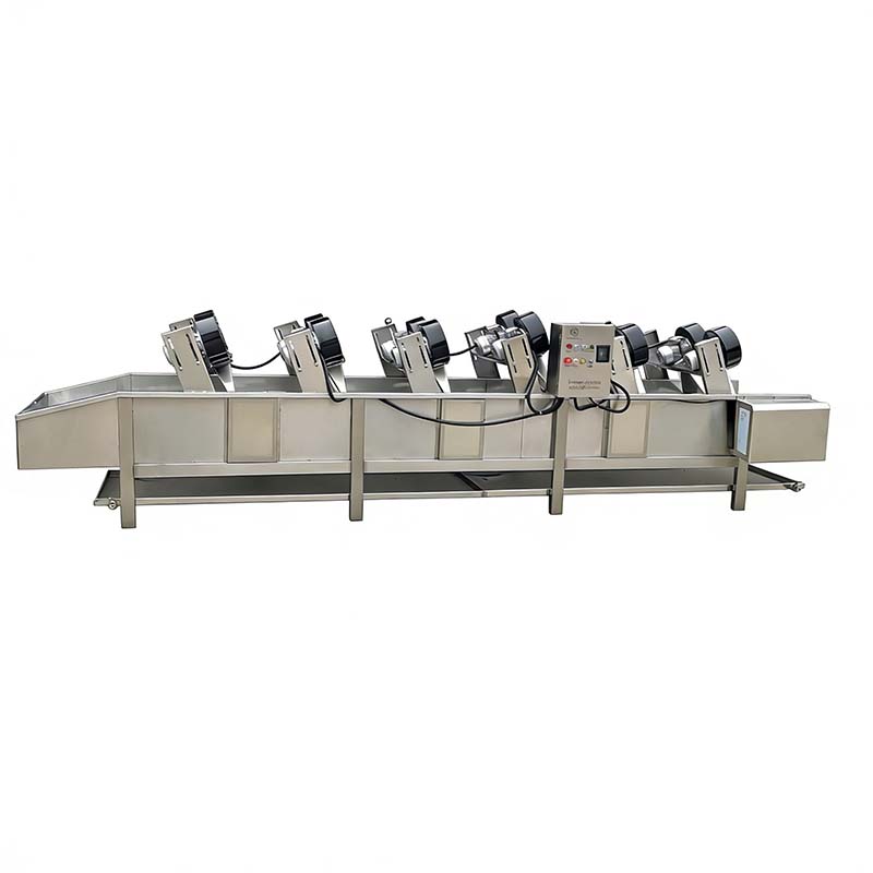 Fully Automatic Fruit And Vegetable Food Processing Drying Line With Tiltable Air Drying Machine