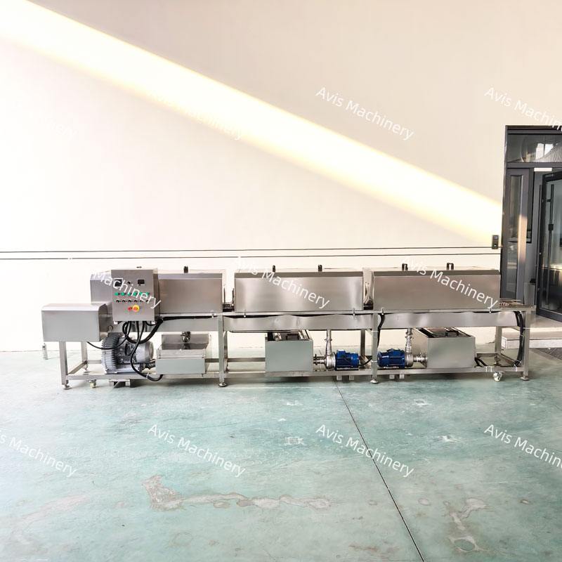 Industrial Glass Bottle And Beverage Bottle Washing Machine Tunnel Type Canning Jar Ceanling And Sterilization Machine