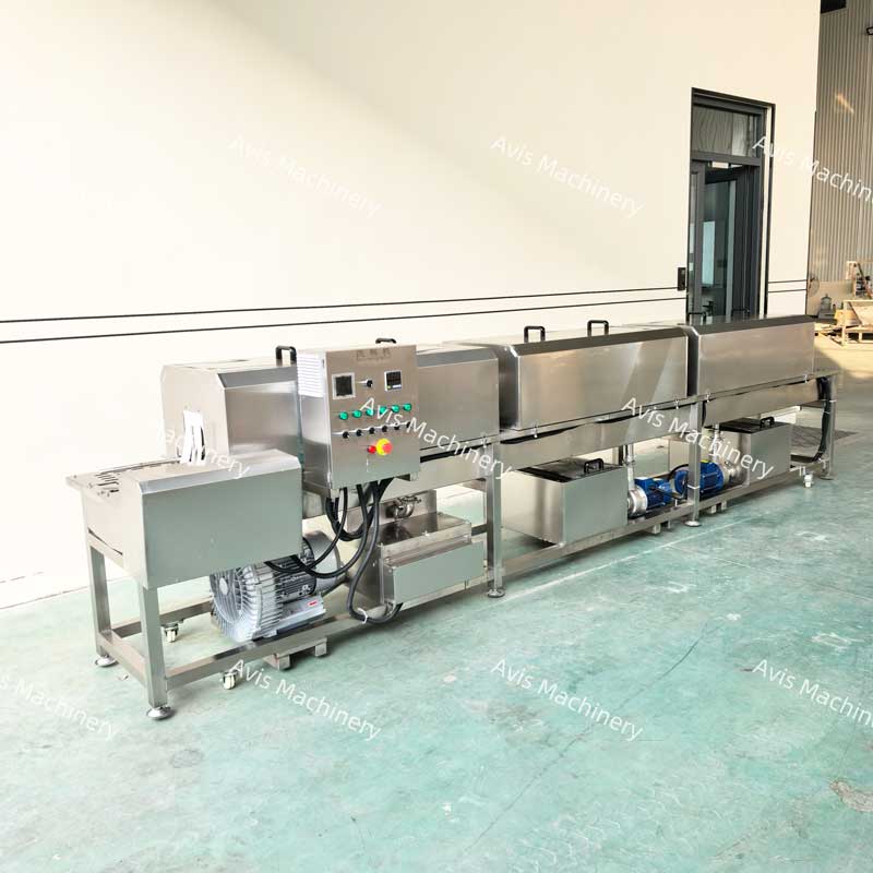 Industrial Glass Bottle And Beverage Bottle Washing Machine Tunnel Type Canning Jar Ceanling And Sterilization Machine