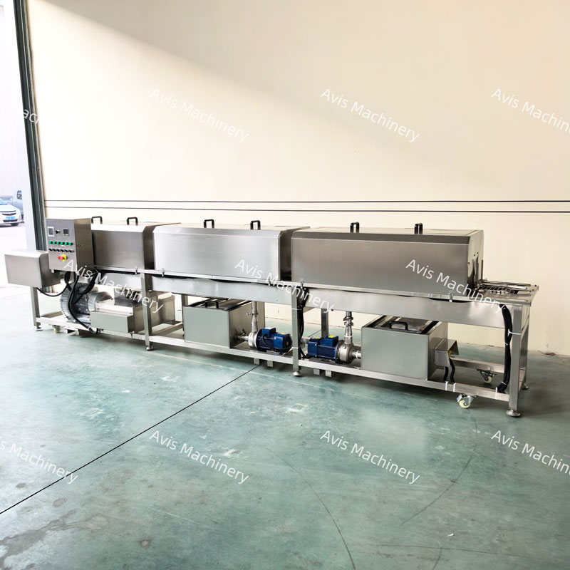 Industrial Glass Bottle And Beverage Bottle Washing Machine Tunnel Type Canning Jar Ceanling And Sterilization Machine