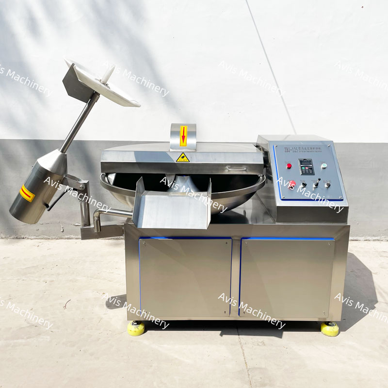 Fruit Vegetable And Seafood Bowl Cutting Machine Industrial Mixing And Chopping Machine