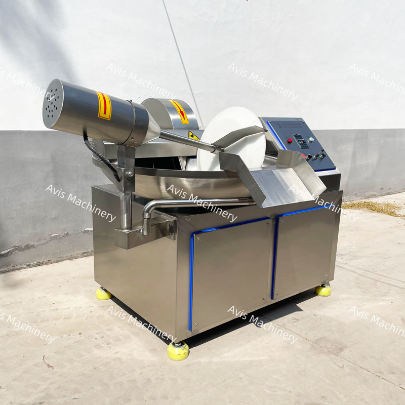 Fruit Vegetable And Seafood Bowl Cutting Machine Industrial Mixing And Chopping Machine