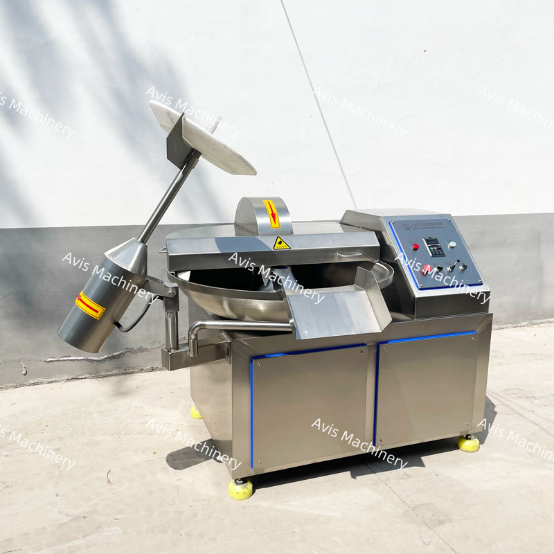 Fruit Vegetable And Seafood Bowl Cutting Machine Industrial Mixing And Chopping Machine