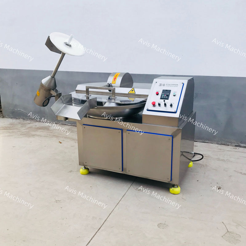 Fruit Vegetable And Seafood Bowl Cutting Machine Industrial Mixing And Chopping Machine
