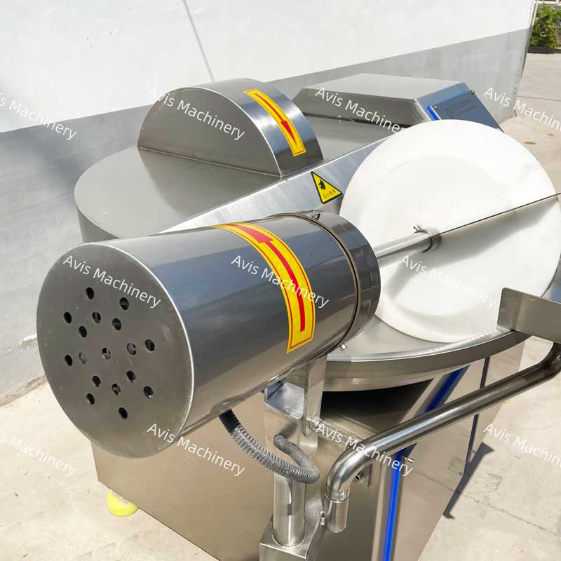 Fruit Vegetable And Seafood Bowl Cutting Machine Industrial Mixing And Chopping Machine