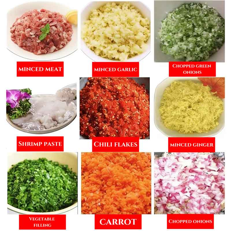 Fruit Vegetable And Seafood Bowl Cutting Machine Industrial Mixing And Chopping Machine