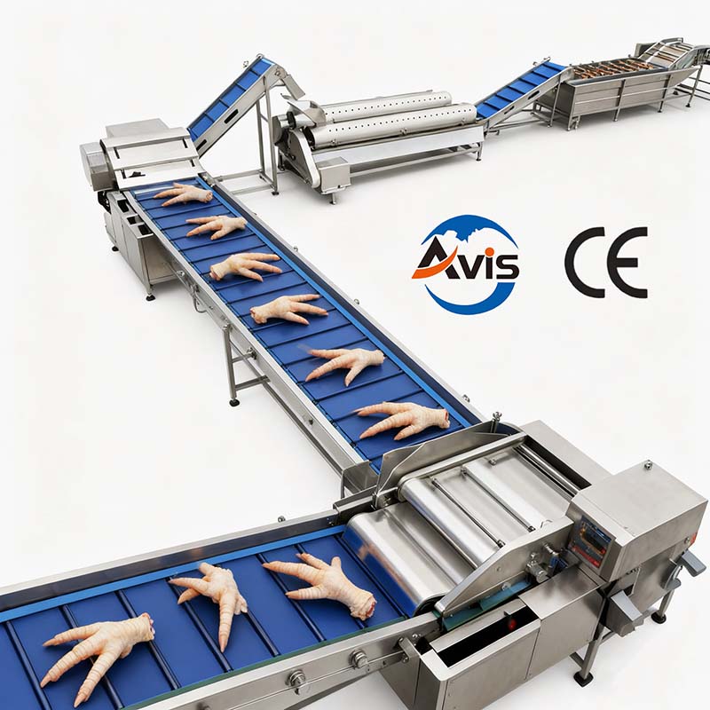 Chicken Claw and Duck Claw Processing Complete Production Line