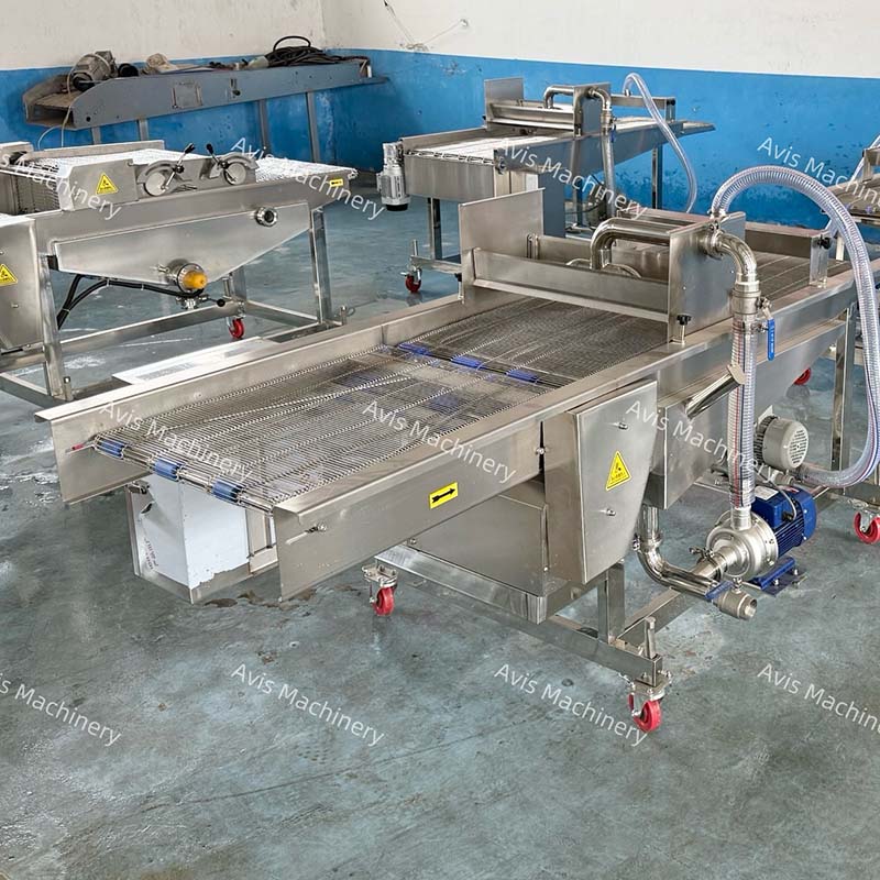 Chocolate Donut Coating Machine Nut And Cookie Coating Machine