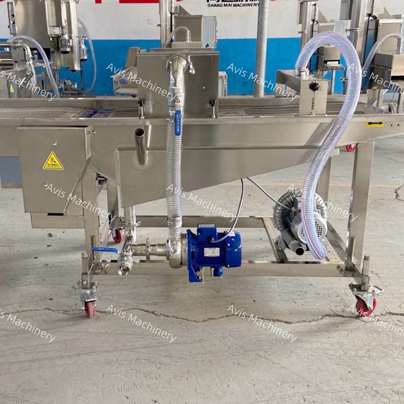 Chocolate Donut Coating Machine Nut And Cookie Coating Machine