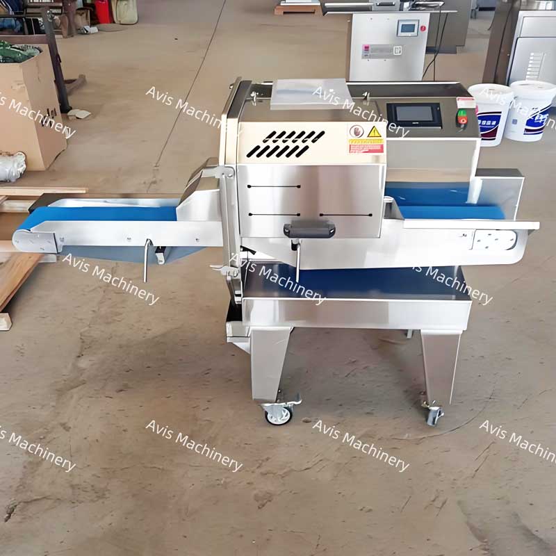 Bacon Ham And Cheese Slicing Machine Cooked Meat Slicing Machine Sausage Potato And Cucumber Slicing Machine
