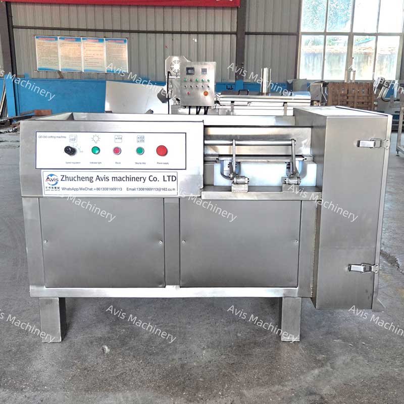 Frozen Chicken Cube Cutter Dicer Meat Dice carrot Cutting Slicing Cheese Dicing Machine