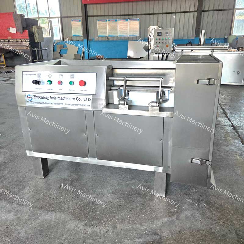 Frozen Chicken Cube Cutter Dicer Meat Dice carrot Cutting Slicing Cheese Dicing Machine