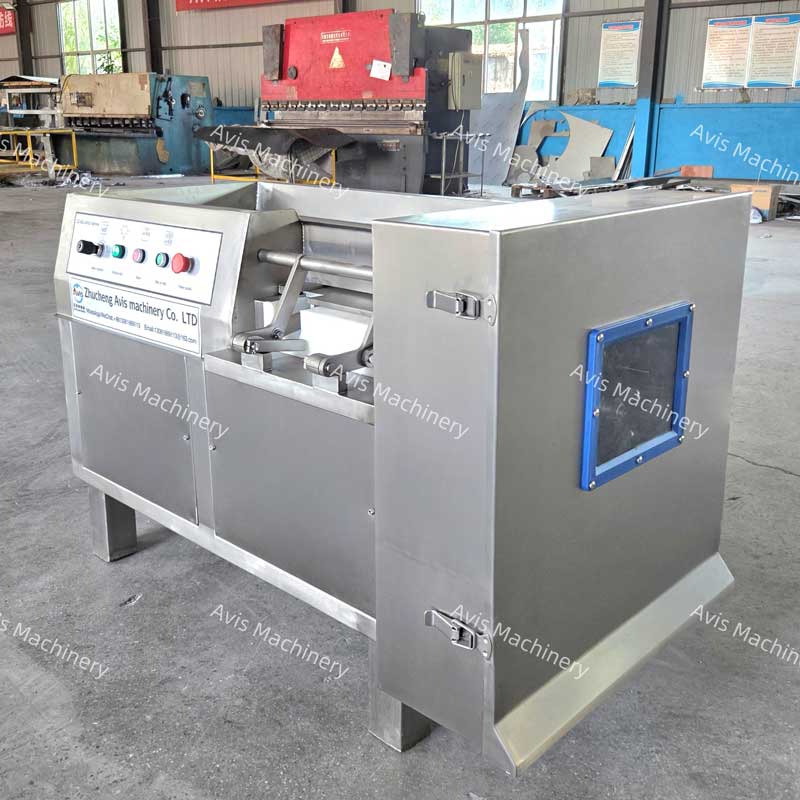 Frozen Chicken Cube Cutter Dicer Meat Dice carrot Cutting Slicing Cheese Dicing Machine