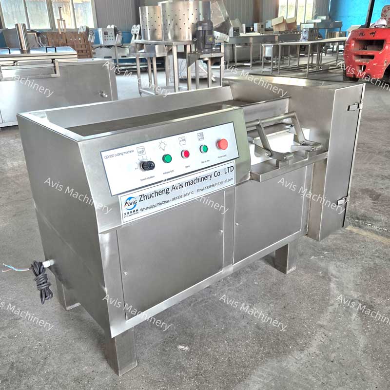 Frozen Chicken Cube Cutter Dicer Meat Dice carrot Cutting Slicing Cheese Dicing Machine