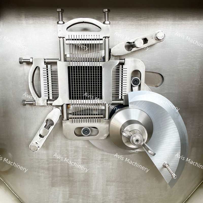 Frozen Chicken Cube Cutter Dicer Meat Dice carrot Cutting Slicing Cheese Dicing Machine