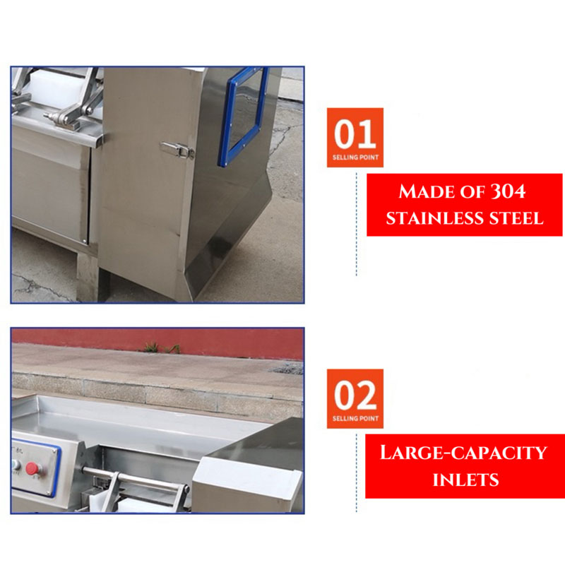 Frozen Chicken Cube Cutter Dicer Meat Dice carrot Cutting Slicing Cheese Dicing Machine