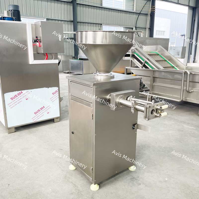 Pneumatic Quantitative Twisting And Filling Enema Machine Sausage And Hot Dog Making Machine