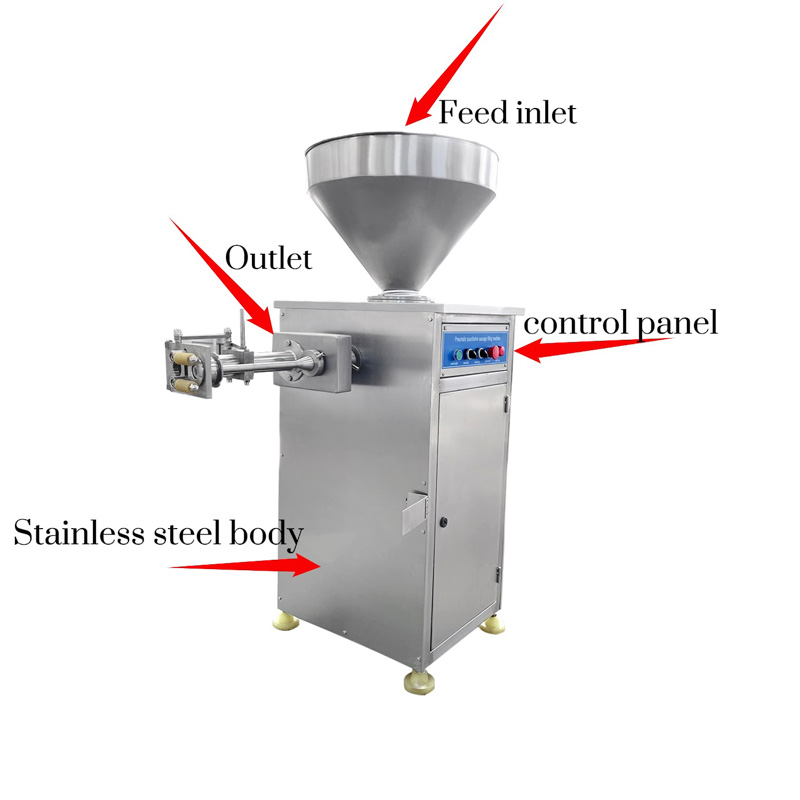 Pneumatic Quantitative Twisting And Filling Enema Machine Sausage And Hot Dog Making Machine