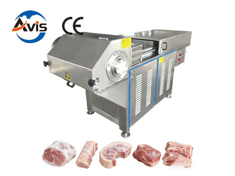 Commercial Frozen Meat Slicer Meat Processing Machine Frozen Meat Crusher