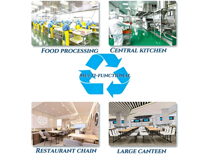 Commercial Frozen Meat Slicer Meat Processing Machine Frozen Meat Crusher