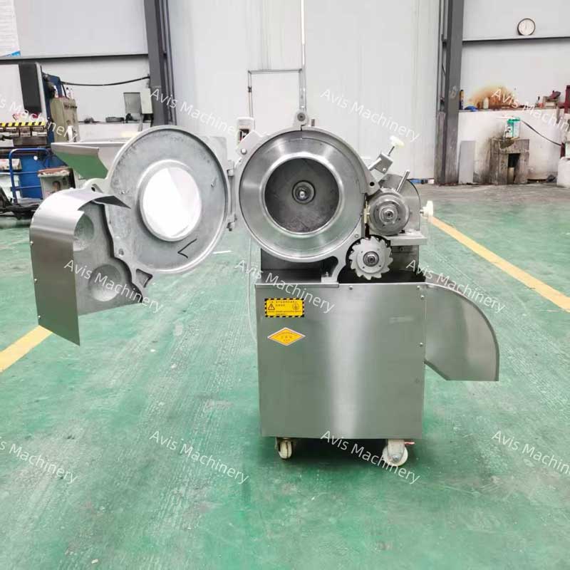 Commercial Automatic Centrifugal Dicing And Cutting Machine For Fruits And Vegetables