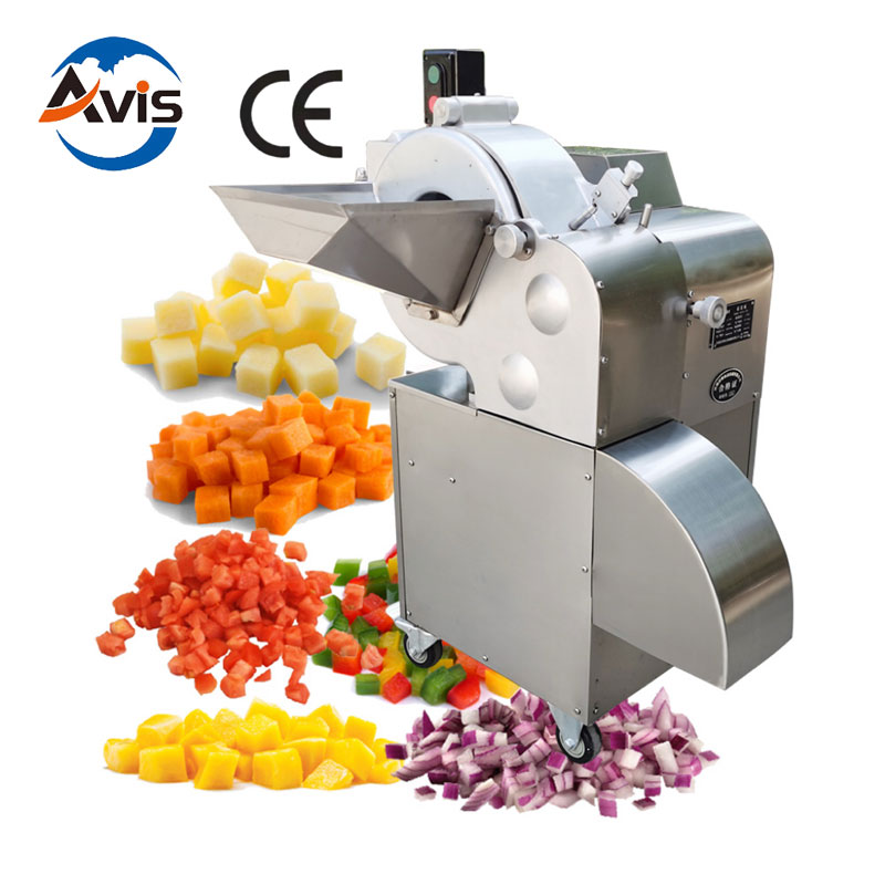 Commercial Automatic Centrifugal Dicing And Cutting Machine For Fruits And Vegetables