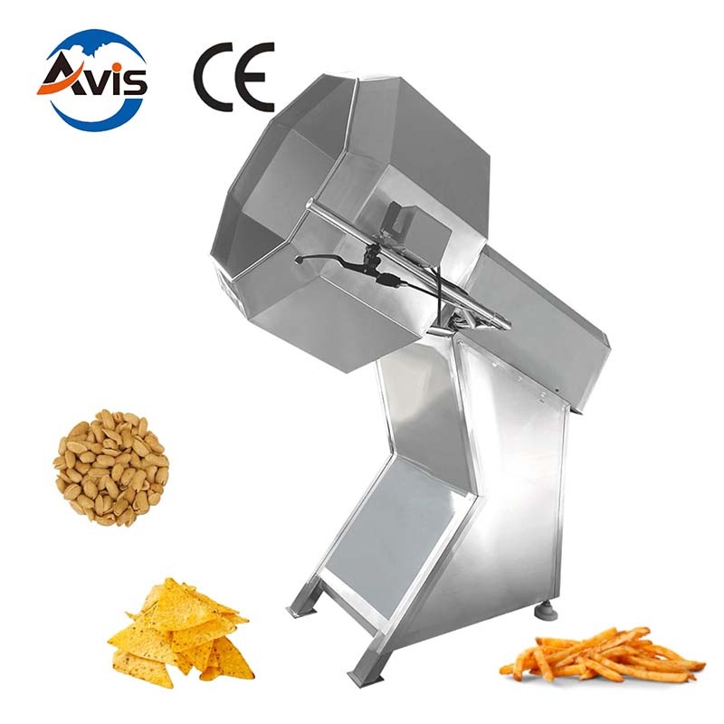 Peanut Mixing And Seasoning Machine Potato Chip Processing And Seasoning Production Line