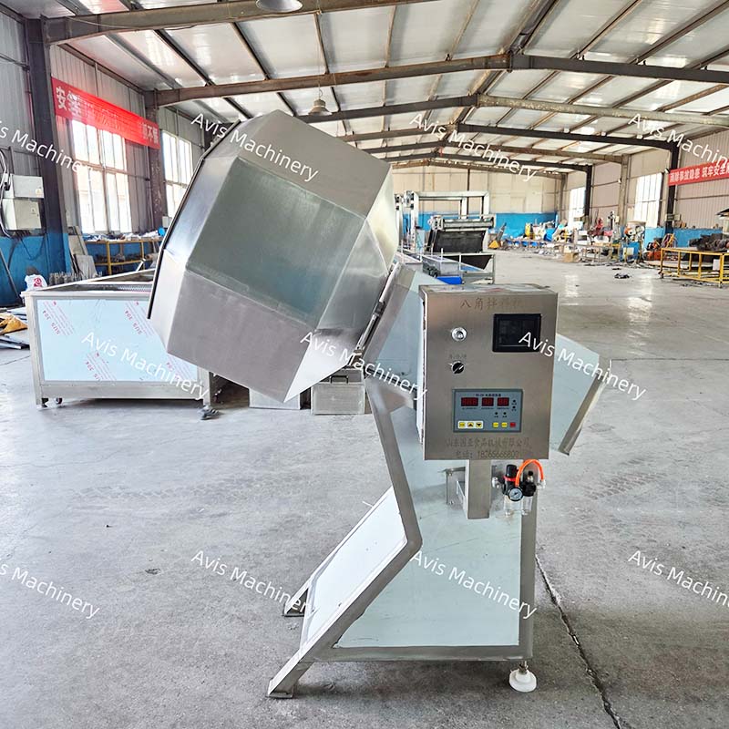 Peanut Mixing And Seasoning Machine Potato Chip Processing And Seasoning Production Line