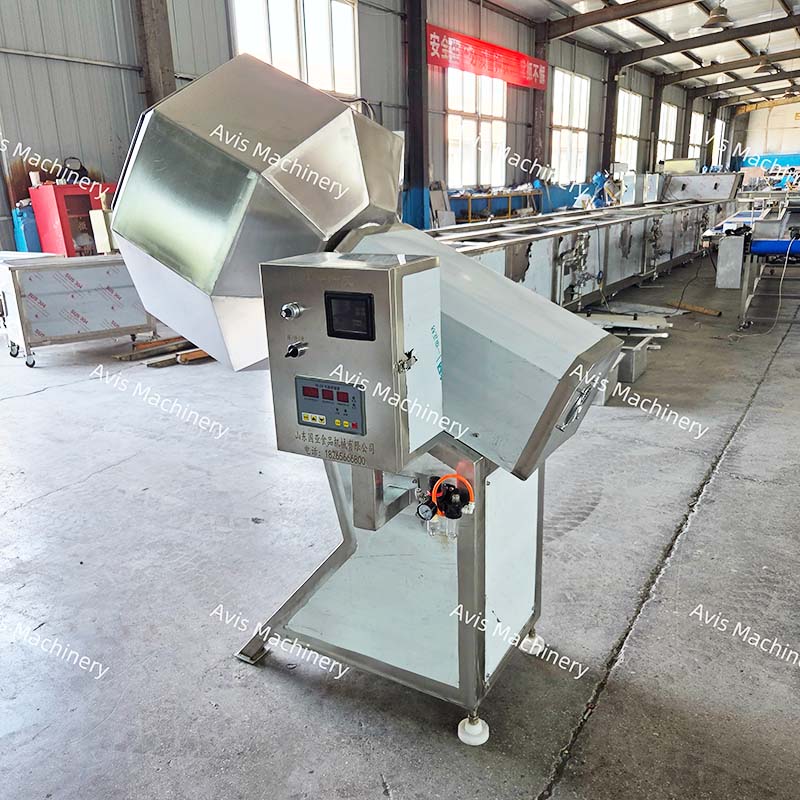 Peanut Mixing And Seasoning Machine Potato Chip Processing And Seasoning Production Line