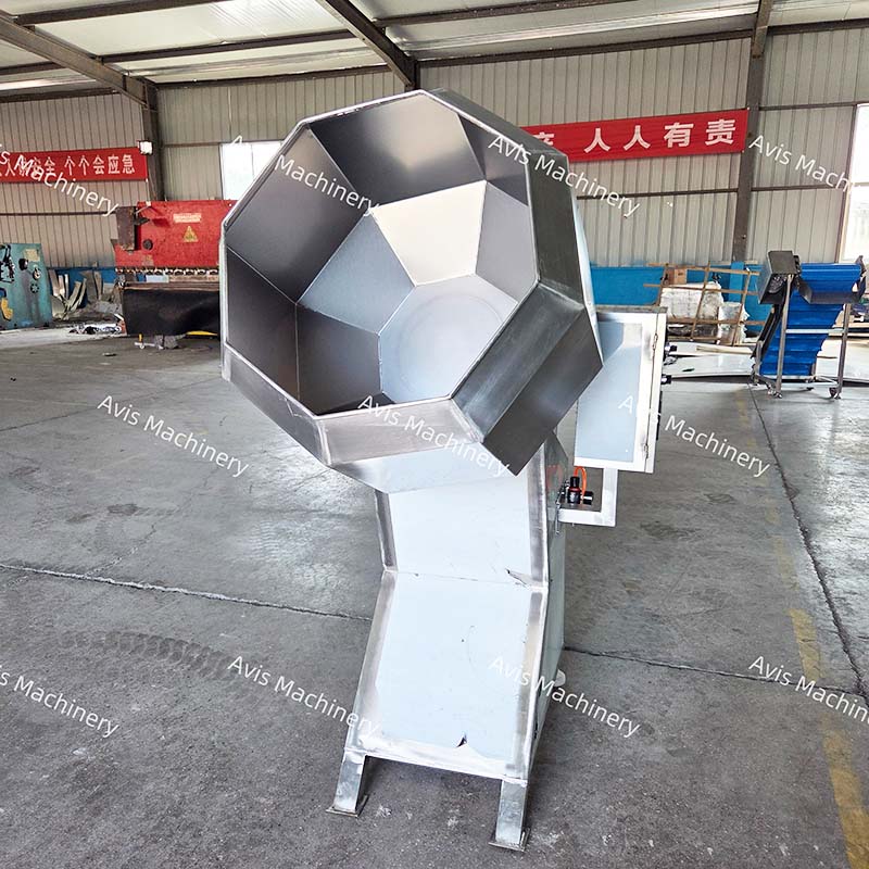 Peanut Mixing And Seasoning Machine Potato Chip Processing And Seasoning Production Line