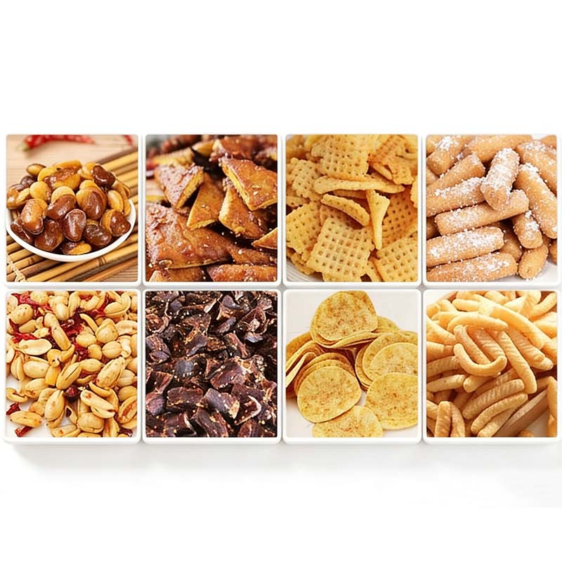 Peanut Mixing And Seasoning Machine Potato Chip Processing And Seasoning Production Line