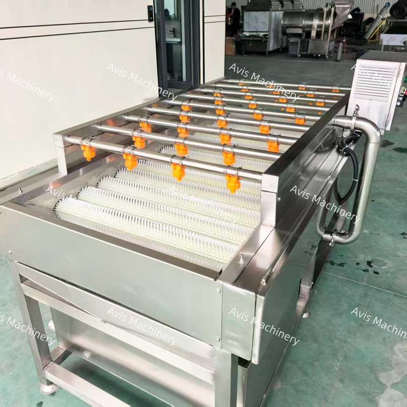 Parallel Roller Cleaning Machine For Potatoes Cassava Citrus Cherry Tomatoes Peppers Roots Fruits And Vegetables