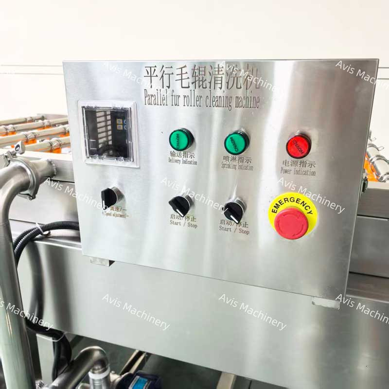 Parallel Roller Cleaning Machine For Potatoes Cassava Citrus Cherry Tomatoes Peppers Roots Fruits And Vegetables