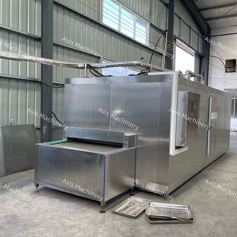 Industrial Fruit and Vegetable Quick-Freezing Machine Tunnel-Type Seafood Freezing Machine