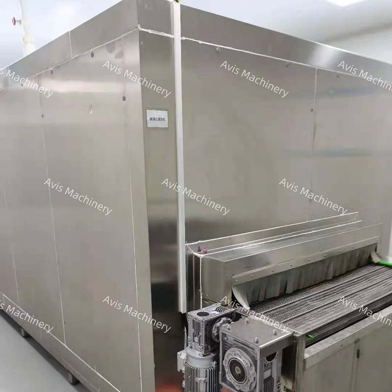Industrial Fruit and Vegetable Quick-Freezing Machine Tunnel-Type Seafood Freezing Machine