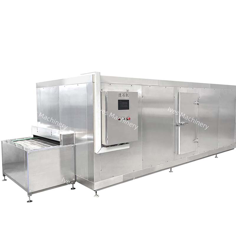 Industrial Fruit and Vegetable Quick-Freezing Machine Tunnel-Type Seafood Freezing Machine