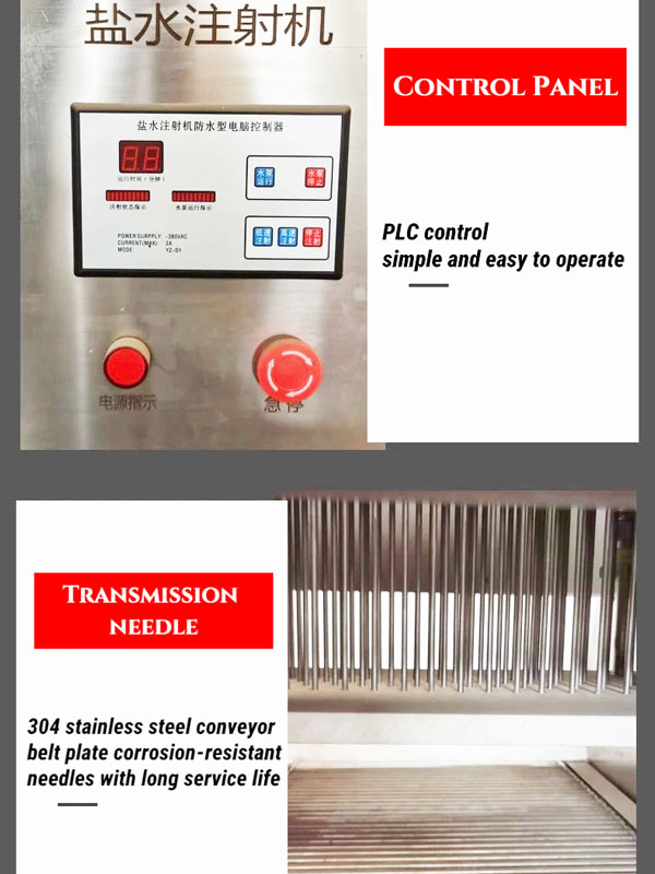 Beef And Fish Brine Injection Machine Meat Processing Saline Injection Machine