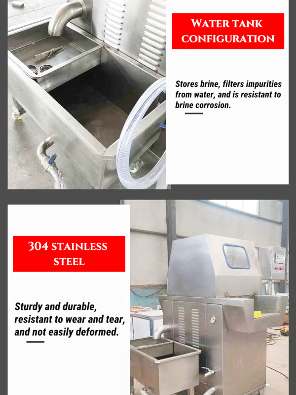 Beef And Fish Brine Injection Machine Meat Processing Saline Injection Machine