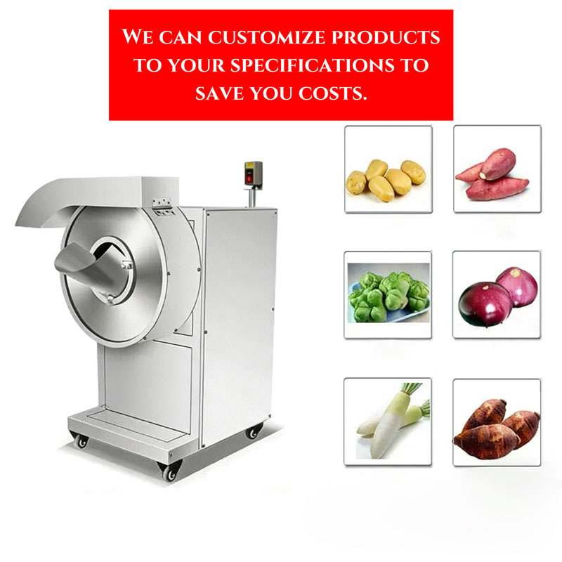 Potato And Sweet Potato Slicing Machine Fully Automatic Fruit And Vegetable Slicing Machine