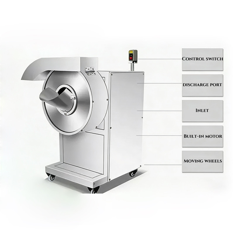 Potato And Sweet Potato Slicing Machine Fully Automatic Fruit And Vegetable Slicing Machine