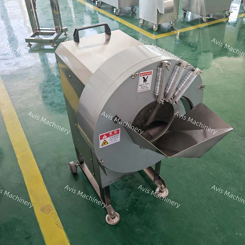 Commercial Vegetable Cutting Machine For Slicing And Shredding Potatoes Ginger And Carrots