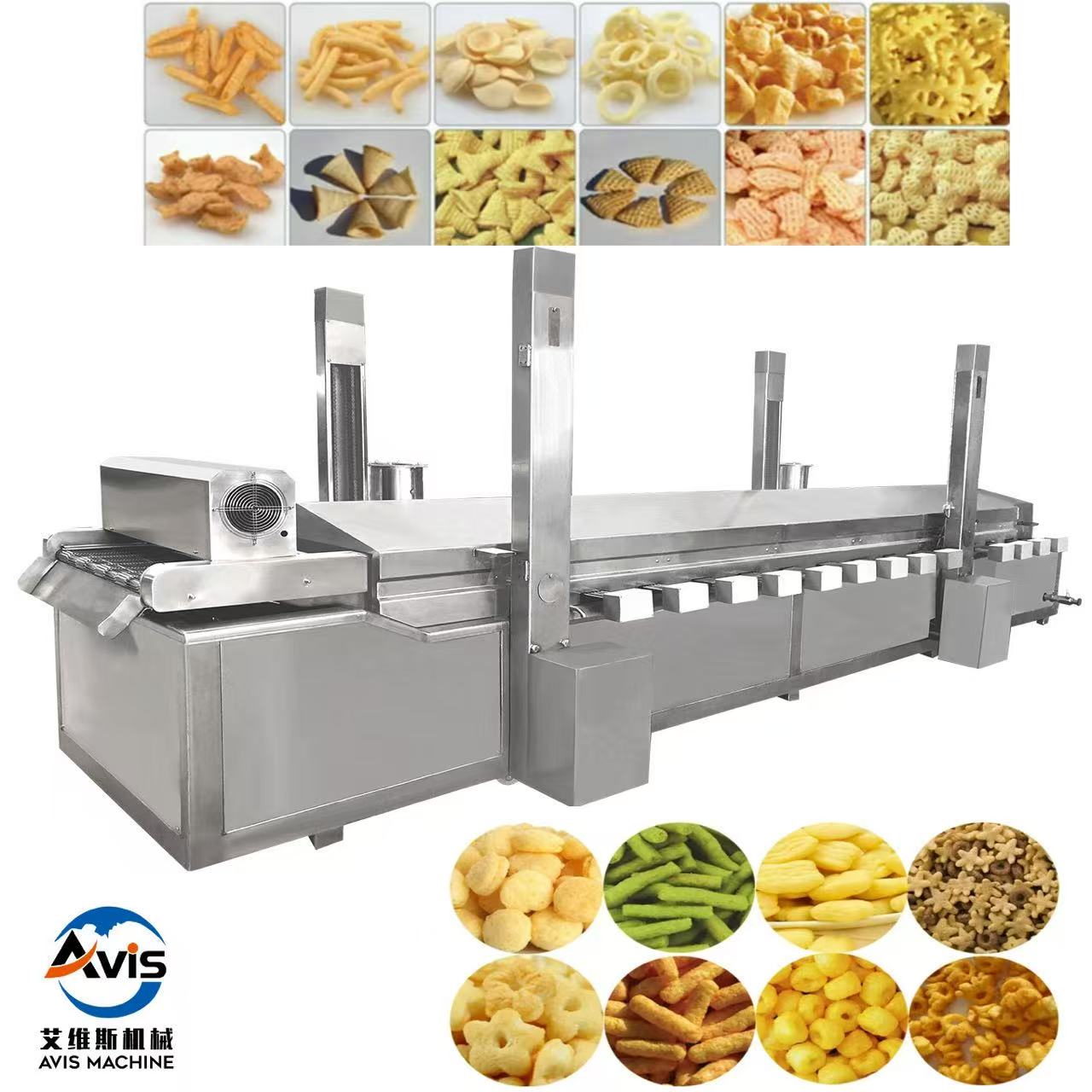 Sus 304 Fully Automatic Commercial Vacuum Banana Chip Frying Machine