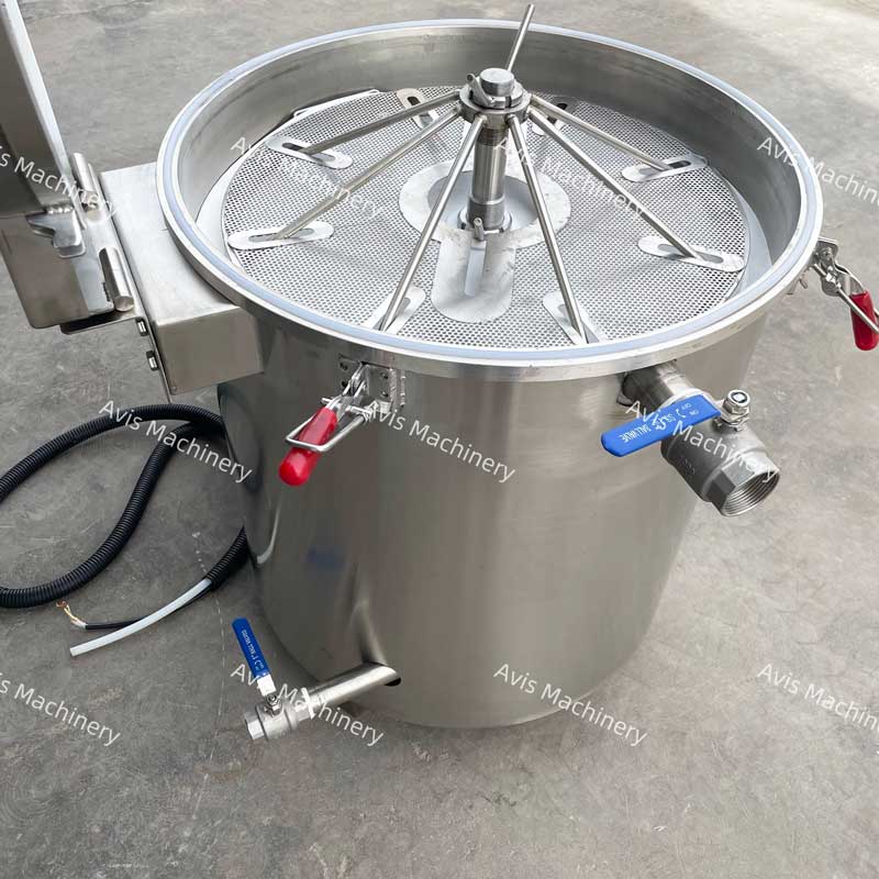 Vacuum Oil Filter Edible Oil Filter Oil Residue Separator Deep-Frying Food Production Line Machinery