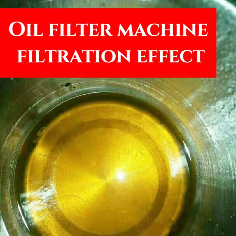 Vacuum Oil Filter Edible Oil Filter Oil Residue Separator Deep-Frying Food Production Line Machinery