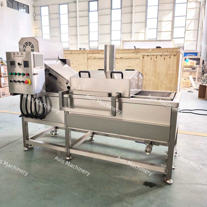 Chin Chin Dough Cutting Frying Production Line Chinchin Cutter Chin Chin Making Frying Machine