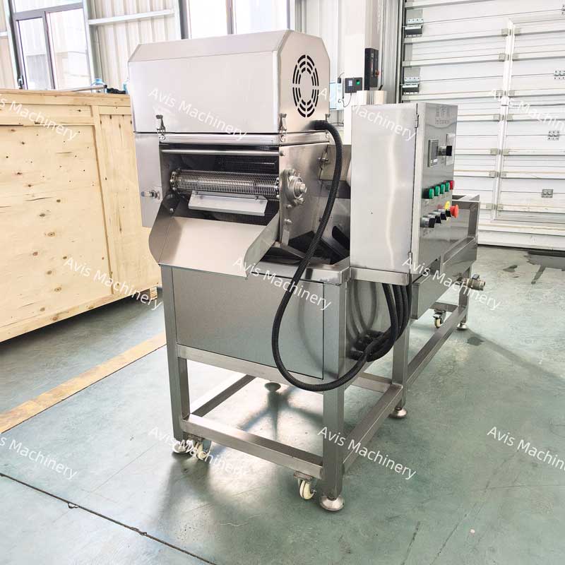 Chin Chin Dough Cutting Frying Production Line Chinchin Cutter Chin Chin Making Frying Machine