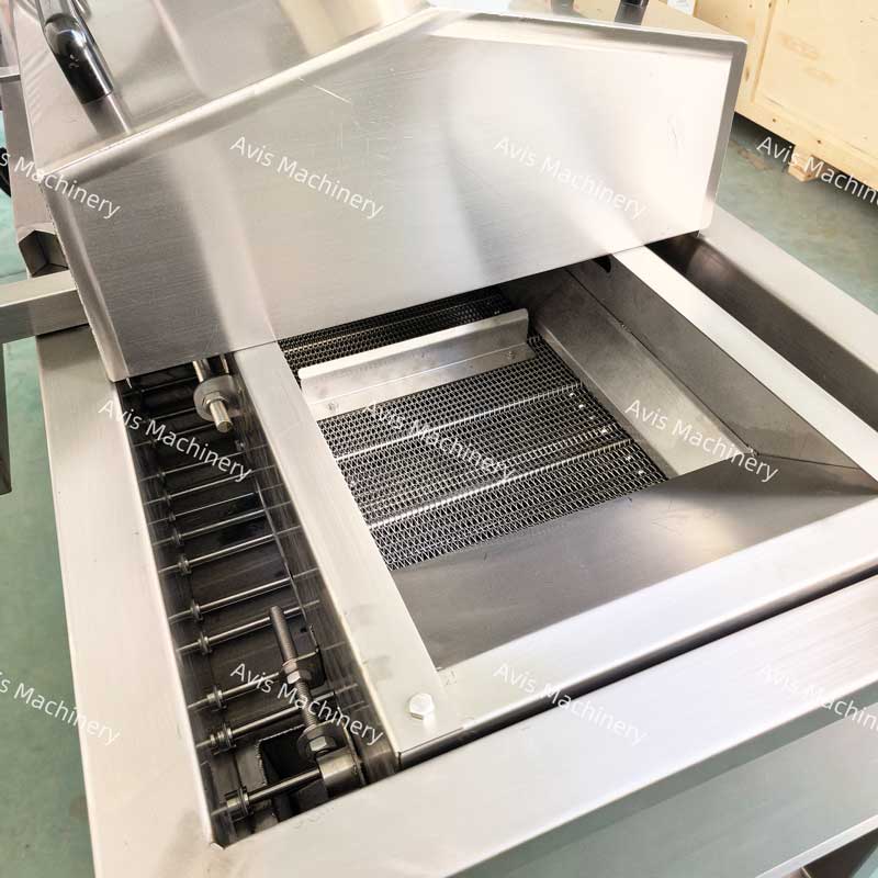 Chin Chin Dough Cutting Frying Production Line Chinchin Cutter Chin Chin Making Frying Machine