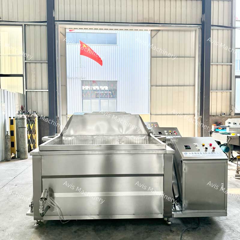 Gas-Fired Square Steamer Cooker For Braised Duck Necks And Wings Pork Trotters Beef Chicken Legs And Chicken Wings