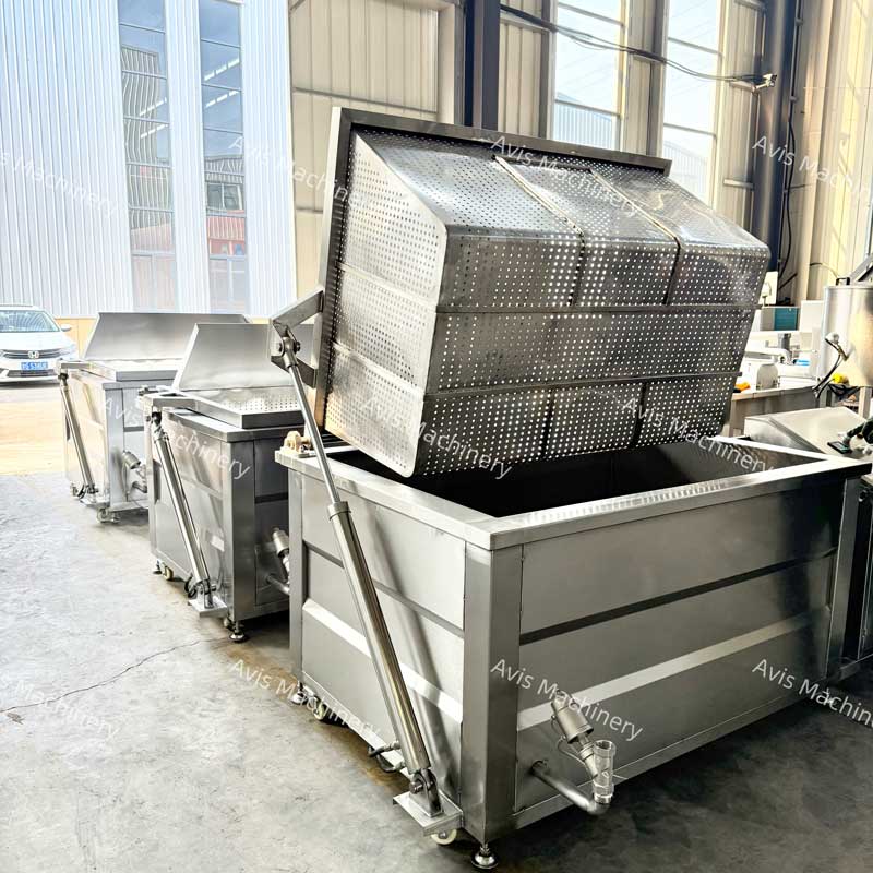 Gas-Fired Square Steamer Cooker For Braised Duck Necks And Wings Pork Trotters Beef Chicken Legs And Chicken Wings